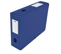 Elba 64910 Memphis File Box Polypropylene 80 mm Spine 240 x 320 mm Plastic Blue