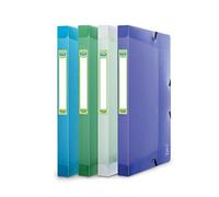 Elba 64920 Box File Polypropylene 2Nd Life Spine 240 x 320 mm Plastic Assorted Colours