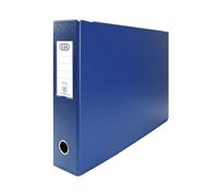 Elba Lever Arch File Plastic A3 Landscape 70mm Spine 56mm Capacity Blue (Pack 2)