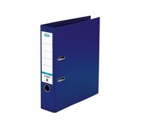 Elba A4 Lever Arch File, 570 Sheet Capacity, 80mm spine, Strongline Plastic on Board, Single, Blue