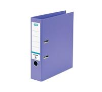 Elba A4 Lever Arch File, 570 Sheet Capacity, 80mm spine, Strongline Plastic on Board, Single, Purple