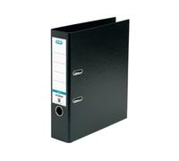 Elba 70mm Lever Arch File Plastic Black A4 100080904