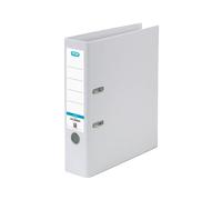 Elba 70mm Lever Arch File Plastic White A4 100102160