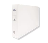 Elba A3 70 mm Plastic Landscape Lever Arch File - White, 1 Folder