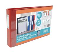 Bantex Elba Vision Ring Binder A3 Landscape 30mm Capacity 55mm Spine 4 D-Ring Re