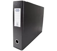 Elba A3 70 mm Plastic Landscape Lever Arch File - Black, 100082430