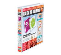 Elba Panorama A4+ 40 mm Presentation Binder - White
