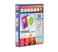 Elba Panorama A4+ 40 mm Presentation Binder - Blue