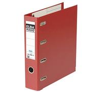 Elba A4 75 mm 2-Arch Lever Folder - Red