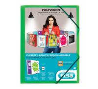 Elba A4 File Folder/Plastic with DIN A4 Wallet + GR ¸ N VE = 1 Green a4