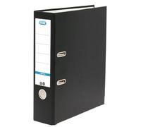 Elba A4 Lever Arch File, 570 Sheet Capacity, 80mm spine, Strong Paper on Board, Single, Black