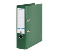 Elba 70mm Lever Arch File Plastic Green A4