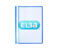 Elba Report File 400055030 – A4 Blue Clearview – Customisable Cover – Pack of 50