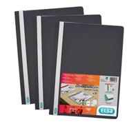 Elba Black Clearview A4 Folder