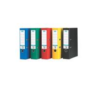 Elba A4 Lever Arch File, Assorted Colours, Pack of 10 Heavy Duty Folders, 80mm