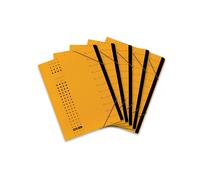 Elba Chic 42496AZ Folder Recycled Card 450 g/m² (Pack of 12 Compartments with Bl