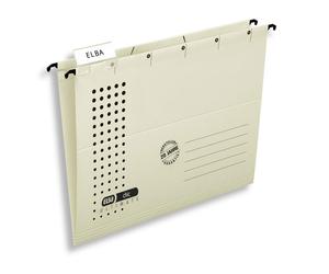 Elba Chic 85801CH Suspension Files A4 Recycled Cardboard 230 g/m² Chamois Pack o