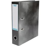 Elba Classy A4+ Lever Arch File, Paper On Board, 70 mm Spine, Black, Pack of 10
