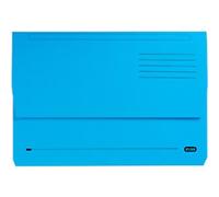 ELBA Document Wallet Manila 34.4 (W) x 3.2 (D) x 24.3 (H) cm Blue Pack of 25