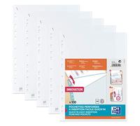 Elba Document Wallets Transparent A4, PP Oben Offen (US IMPORT)