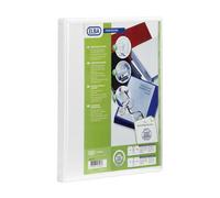 Elba Emgee Presentation Ring Binder Pvc 2 D-Ring 50mm Capacity A4 White Ref 560325 Pack Of 4
