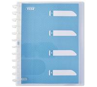 Elba Hawaii '60 Views' Folder with 30 Flexible Document Pouches Transparent Polypropylene