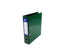 Oxford Premium A4 Lever Arch File, Green Single Folder, Heavy Duty