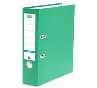 Elba Lever Arch File A4 Coloured Paper Over Board 80mm Spine Green Ref B1045714 [Pack 10]