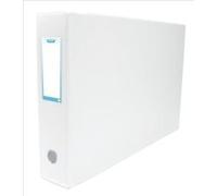 Elba Lever Arch File PVC Slotted 80mm Spine A3 White Ref 100082445 [Pack 2]