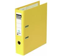 Elba Lever Arch File Rado Plast 80 mm, for A4, PVC Yellow - folders (for A4, PVC Yellow, Yellow)