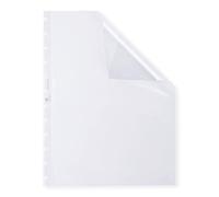Elba Manageme 74431 Document Sleeves A4 Polypropylene, 0.08 mm with Vario Zipp,
