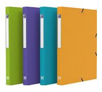 Elba Memphis Folder Polypropylene 7/10e 51806 240 x 320 mm Paper A4 210 x 297 mm 3 Flaps Elastic Back 25 mm Assorted Colours,Pack of 12