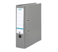 ELBA Ordner Smart PP/Papier, Rückenbreite: 80 mm, grau gray a4
