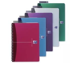 Elba Oxford writing notebook A5 90 sheets Multicolour
