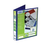 Elba Panorama Presentation Ring Binder 25mm Capacity 40mm Spine A4+ 2 D-Ring Blu