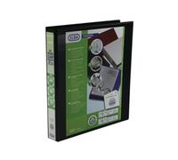 Elba Panorama Presentation Ring Binder Polypropylene 4 D-Ring A4 Plus 25mm Rings Black (Pack 6)