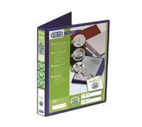 Elba Panorama Presentation Ring Binder Polypropylene 4 D-Ring A4 Plus 25mm Rings Blue (Pack 6)