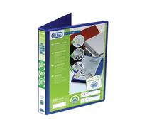 Elba Panorama 25mm 4 D-Ring Presentation Binder A4 Blue (6 Pack) 400008415