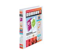 Elba Panorama 25mm 4 D-Ring Presentation Binder A4 White (10 Pack) 400001391