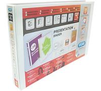 ELBA Presentation Ring Binder Polypropylene A3 Landscape 4 ring 30 mm White