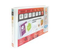 Elba Panorama 30mm 4 D-Ring Presentation Binder A3 White (Pack of 2) 400008435 "1X"