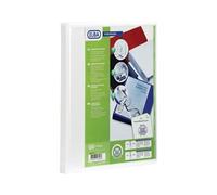 Elba Panorama Presentation Ring Binder 50mm Capacity 70mm Spine A4+ 2 D-Ring White (Pack 4) 400007674