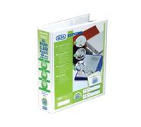Elba Panorama 50mm 4 D-Ring Pres Binder A4 White Pack of 10 400001309