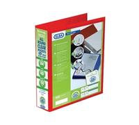 Elba Panorama 50mm 4 D-Ring Presentation Binder A4 Red (Pack of 4) 400008432