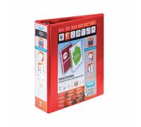 Elba Panorama 65mm 2 ring Presentation Lever Arch File A4 PK5 Colour choice