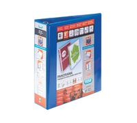 Elba Panorama Lever Arch A4 BLU PK5