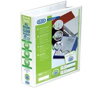 Elba Panorama Presentation Binder Pvc 3 Cover Pockets 4 D-Ring 50mm A4 White Ref 128907 Pack Of 10