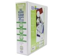 Elba Panorama 65mm 4 D-Ring Binder A4+ White (10 Pack) 400001305