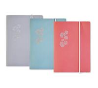 Elba Pastel Card Holder A6 Format (10.5 x 14.8 cm) Capacity 80 Cards Polypropylene Cover Assorted Colours