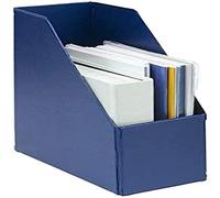 Elba Plastic Magazine File - Blue (Pack of 5)